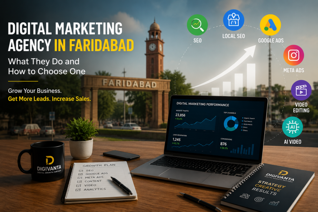 Digital Marketing Agency in Faridabad What They Do and How to Choose One